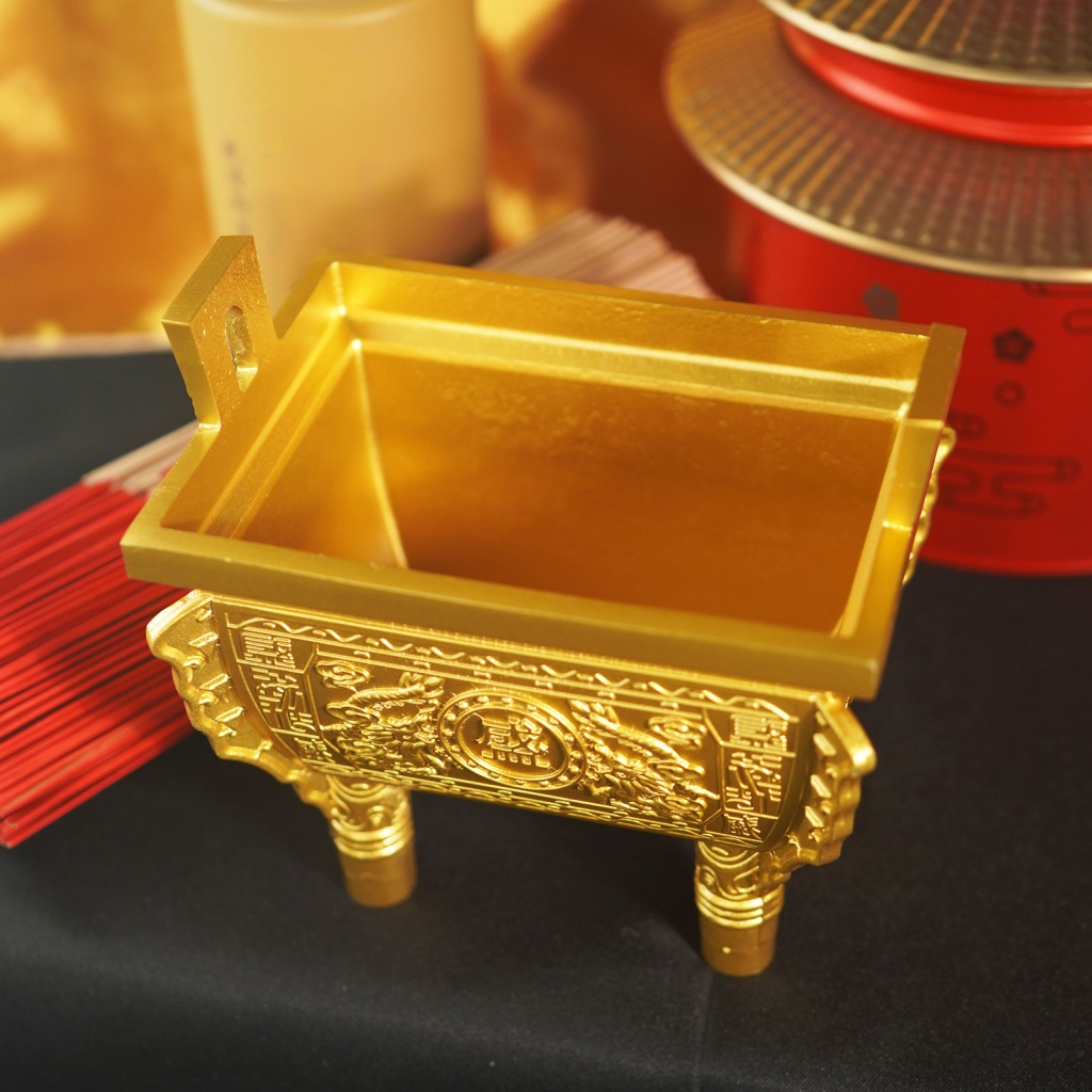 四方纳福黄金盛鼎Prosperous Golden Cauldron